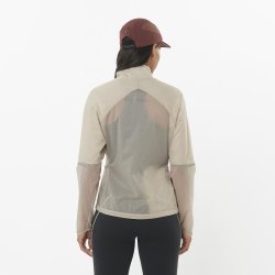 Куртка Salomon Sense Flow Jacket W - бежевий