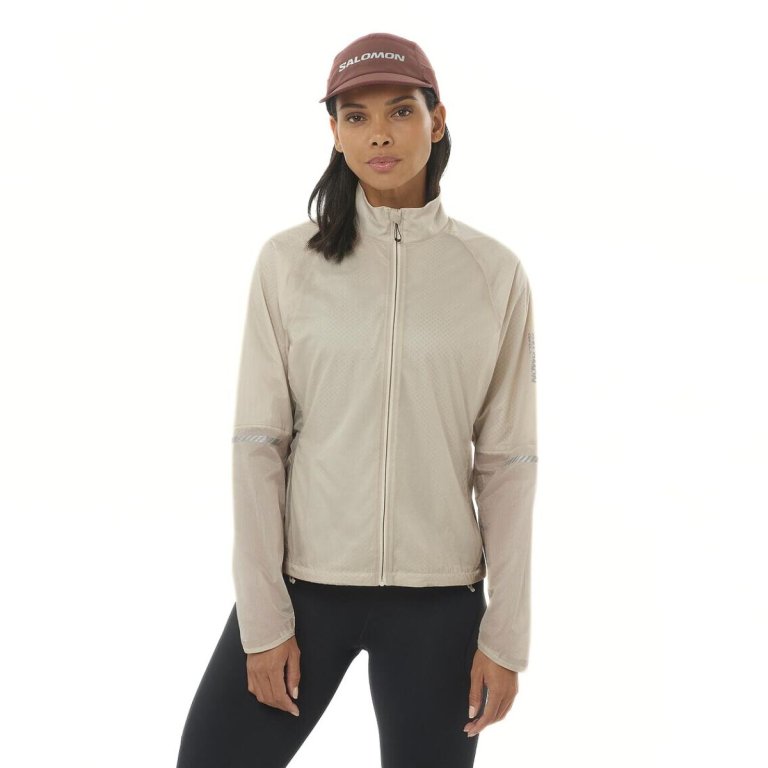 Куртка Salomon Sense Flow Jacket W - бежевий