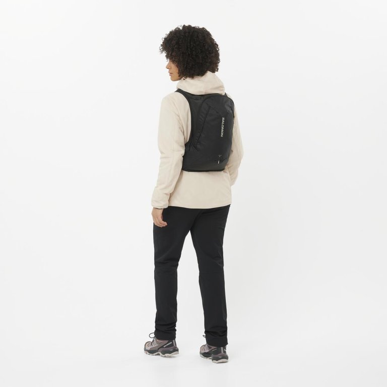 Штани Salomon Wayfarer Warm Pants W - чорний (укорочена довжина)