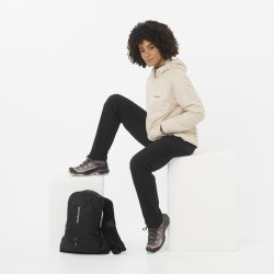 Штани Salomon Wayfarer Warm Pants W - чорний (укорочена довжина)