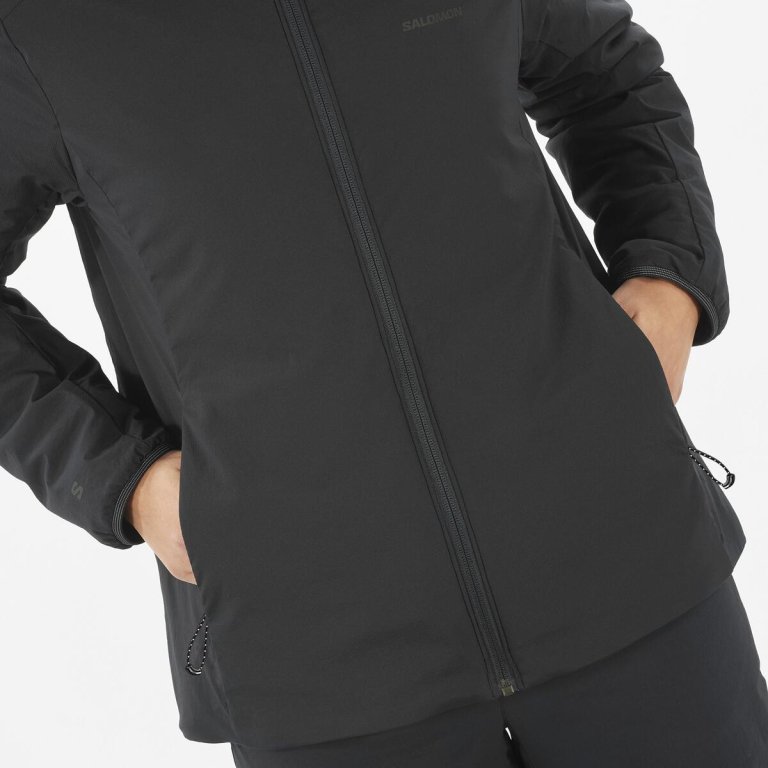 Куртка Salomon Mountain Flex Jkt HD W - чорна