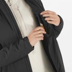 Куртка Salomon Mountain Flex Jkt HD W - чорна