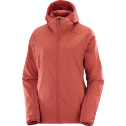 Куртка Salomon Mountain Flex Jckt Hood W - червоний