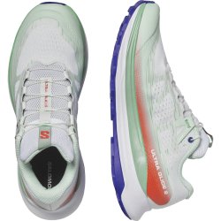 Кросівки Salomon Ultra Glide 2 W - білий/зелений/червоний