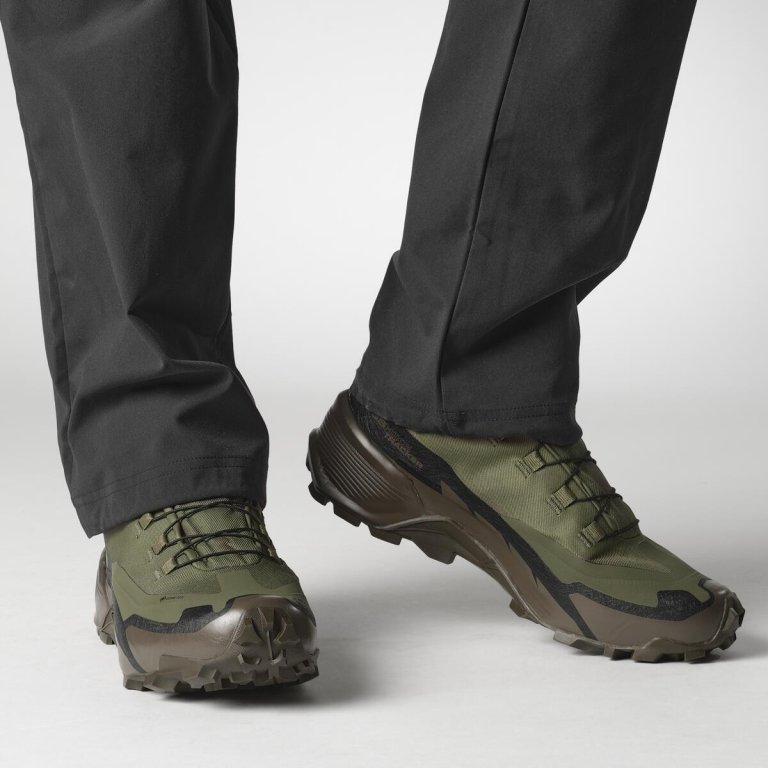 Взуття Salomon Cross Hike Tracker GTX - зелений