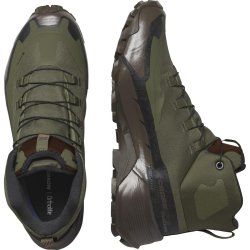 Взуття Salomon Cross Hike Tracker GTX - зелений