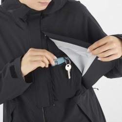 Куртка Salomon Outerpath 2.5L Pro Jkt W - чорна