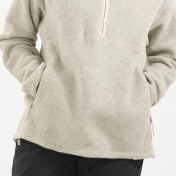 Кофта Salomon Chroma Fleece HZ W - бежевий