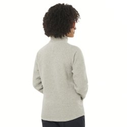Кофта Salomon Chroma Fleece HZ W - бежевий