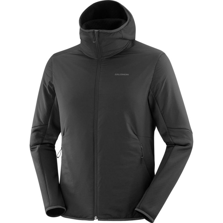 Кофта Salomon Outline Warm Hybrid HD M - чорний
