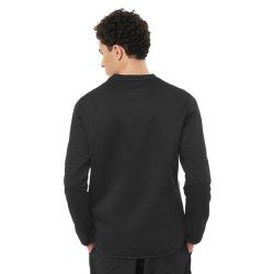 Кофта Salomon Outline Warm Hybrid CN M - чорний