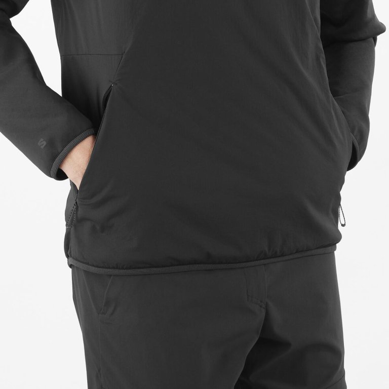 Кофта Salomon Outline Warm Hybrid CN M - чорний