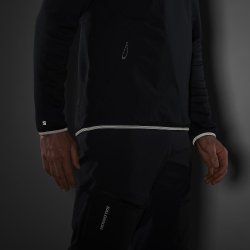 Кофта Salomon Outline Warm Hybrid CN M - чорний