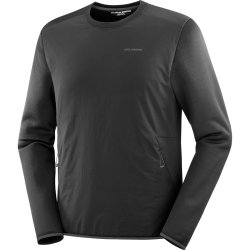 Кофта Salomon Outline Warm Hybrid CN M - чорний