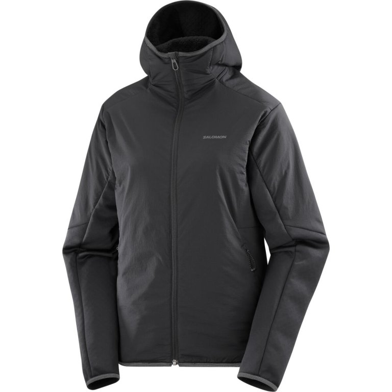 Кофта Salomon Outline Warm Hybrid Hd W - чорний
