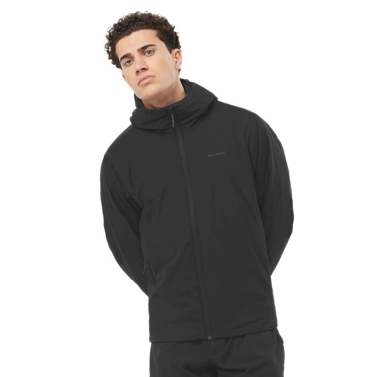 Куртка Salomon Mountain Flex Jkt HD M - чорний