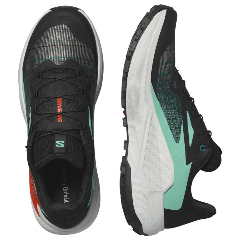 Кросівки Salomon Genesis M - чорний/зелений/червоний
