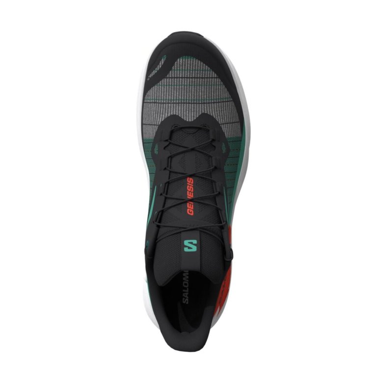 Кросівки Salomon Genesis M - чорний/зелений/червоний