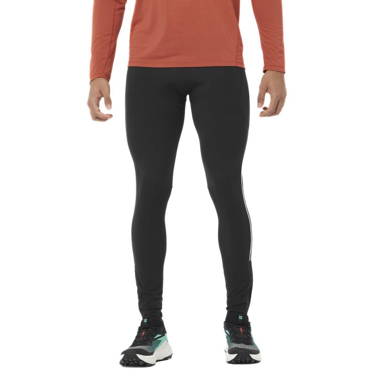 Легінси Salomon Sense Aero Stow Tights M - чорні
