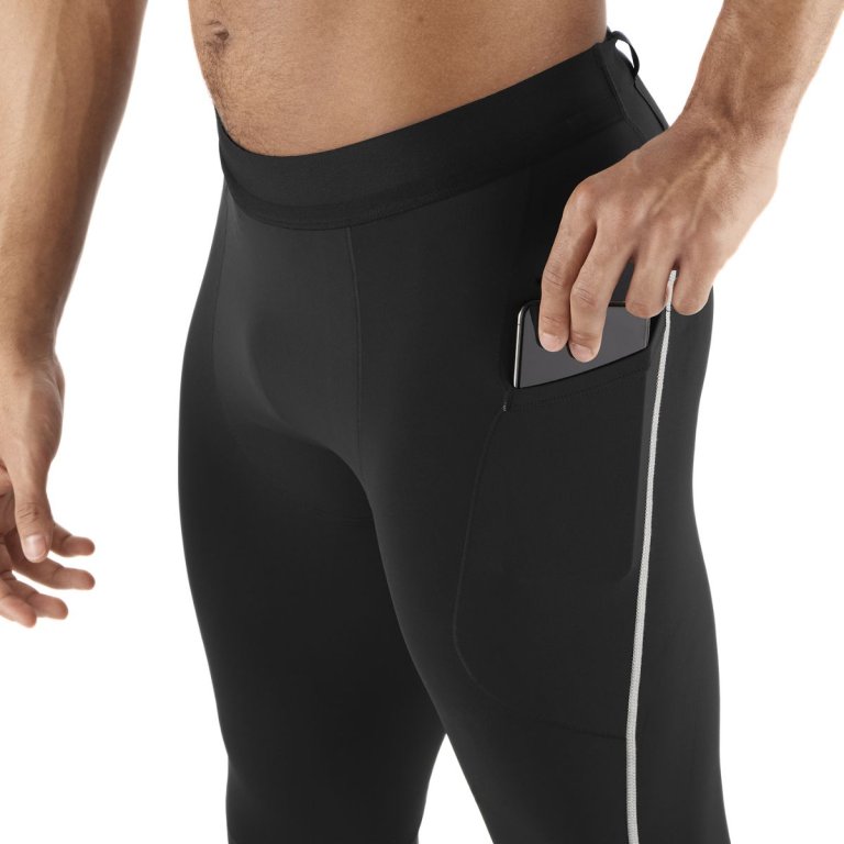 Легінси Salomon Sense Aero Stow Tights M - чорні