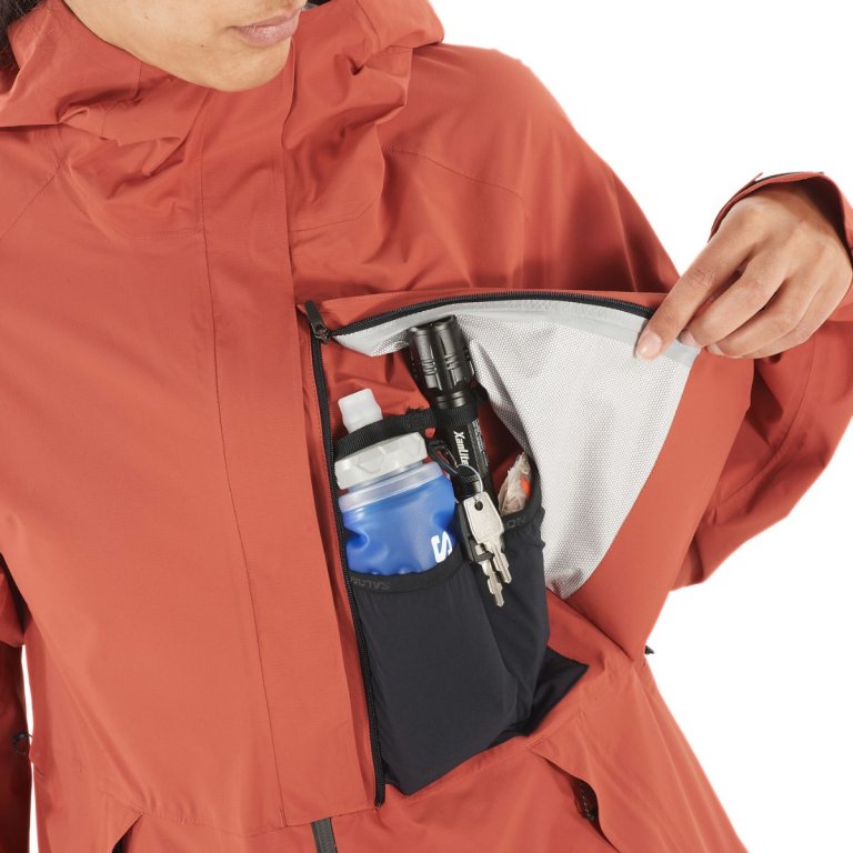 Куртка Salomon Outerpath 2.5L Pro Jkt W - червоний