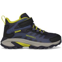 Взуття Merrell Moab Speed 2 Mid A/C WTRPF J - сині/жовті