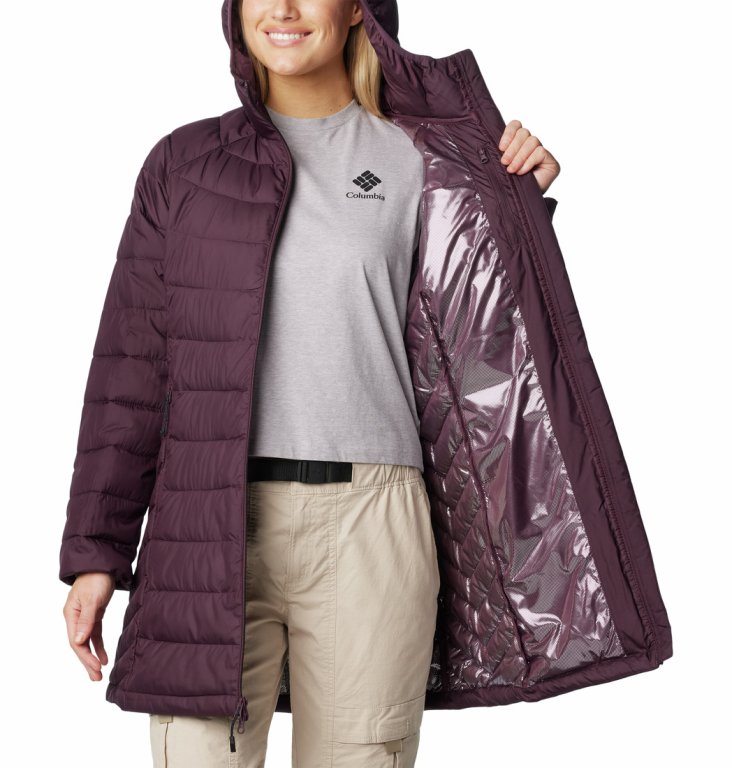 Куртка Columbia Powder Lite™ II Mid Jacket W - фіолетовий