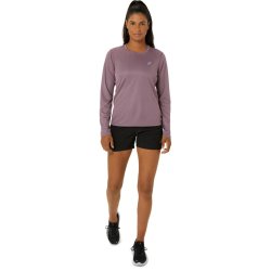 Футболка Asics Core LS Top W - фіолетова
