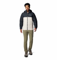 Куртка з капюшоном Columbia Powder Lite™ II M - сірий/чорний