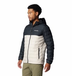 Куртка з капюшоном Columbia Powder Lite™ II M - сірий/чорний