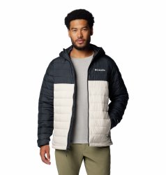 Куртка з капюшоном Columbia Powder Lite™ II M - сірий/чорний