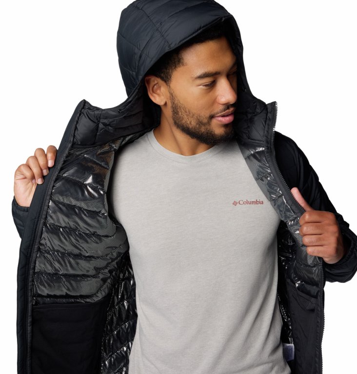 Куртка з капюшоном Columbia Powder Lite™ II M - чорна