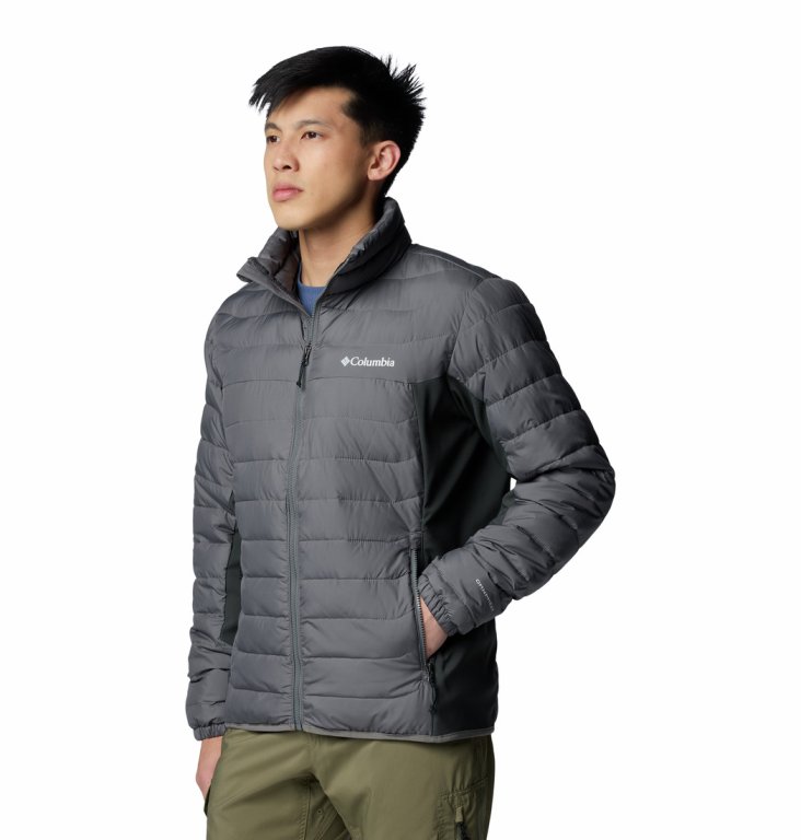 Куртка Columbia Powder Lite™ II Hybrid Jacket M - сірий