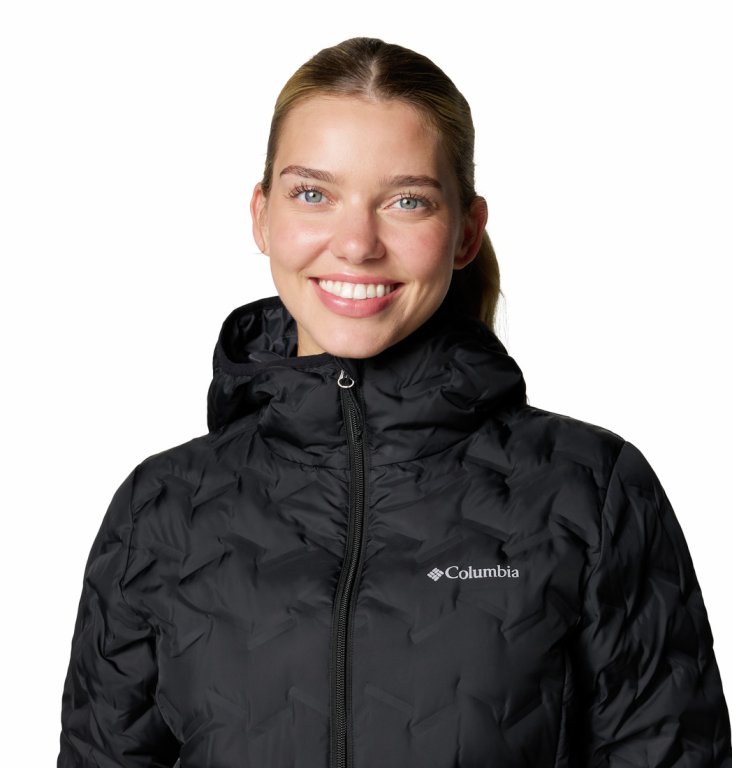 Bunda Columbia Delta Ridge™ II Down Hooded Jacket W - čierna