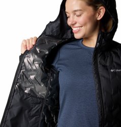 Bunda Columbia Delta Ridge™ II Down Hooded Jacket W - čierna