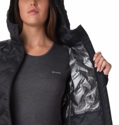Bunda Columbia Delta Ridge™ II Down Hooded Jacket W - čierna