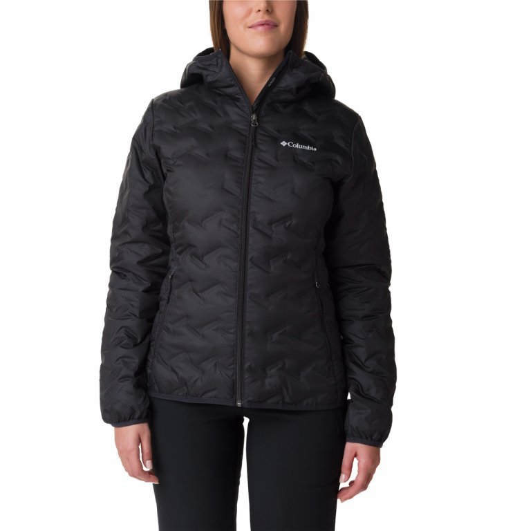 Bunda Columbia Delta Ridge™ II Down Hooded Jacket W - čierna