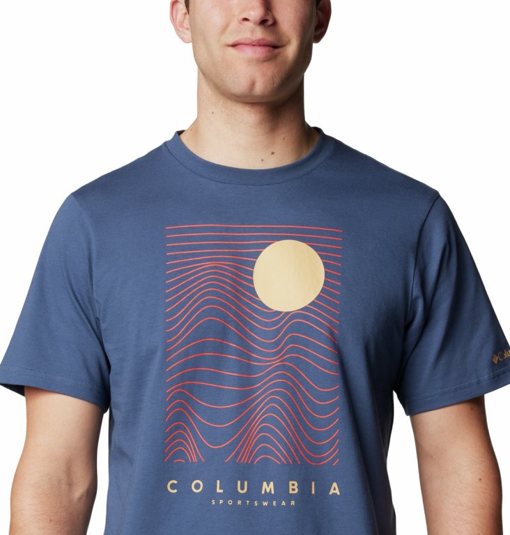 Футболка Columbia CSC™ Seasonal Logo Tee M - синій