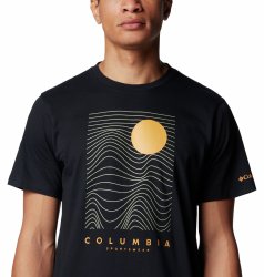 Футболка Columbia CSC™ Seasonal Logo Tee M - чорний