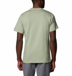 Футболка Columbia CSC™ Seasonal Logo Tee M - сірий/зелений