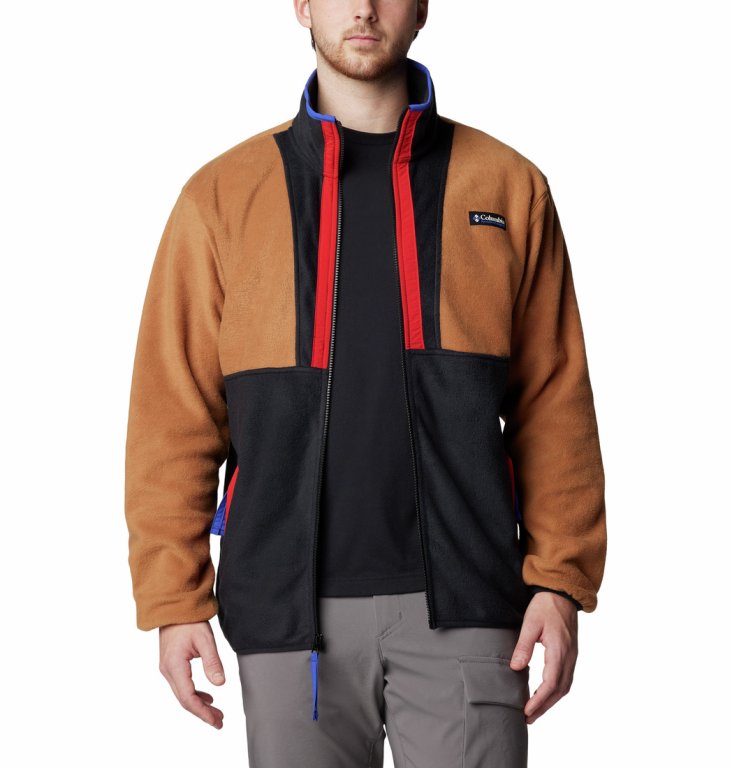 Куртка Columbia Backbowl™ II Full Zip Fleece M - коричневий/чорний