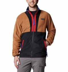 Куртка Columbia Backbowl™ II Full Zip Fleece M - коричневий/чорний