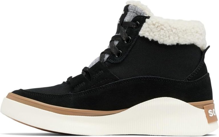 Взуття Sorel Out N About™ IV Mid Sneaker WP W - чорний