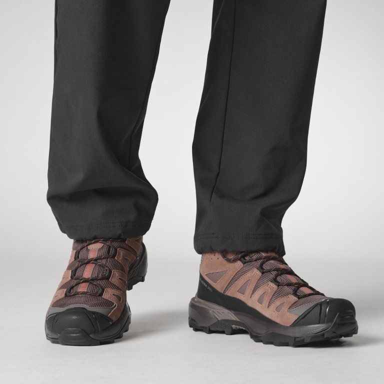 Взуття Salomon X Ultra 360 Ltr Mid GTX W - коричневий