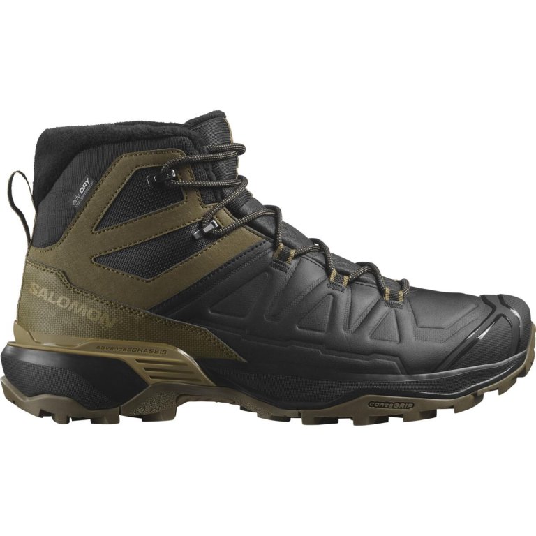 Взуття Salomon X Ultra Snowpilot WP M - чорний/зелений