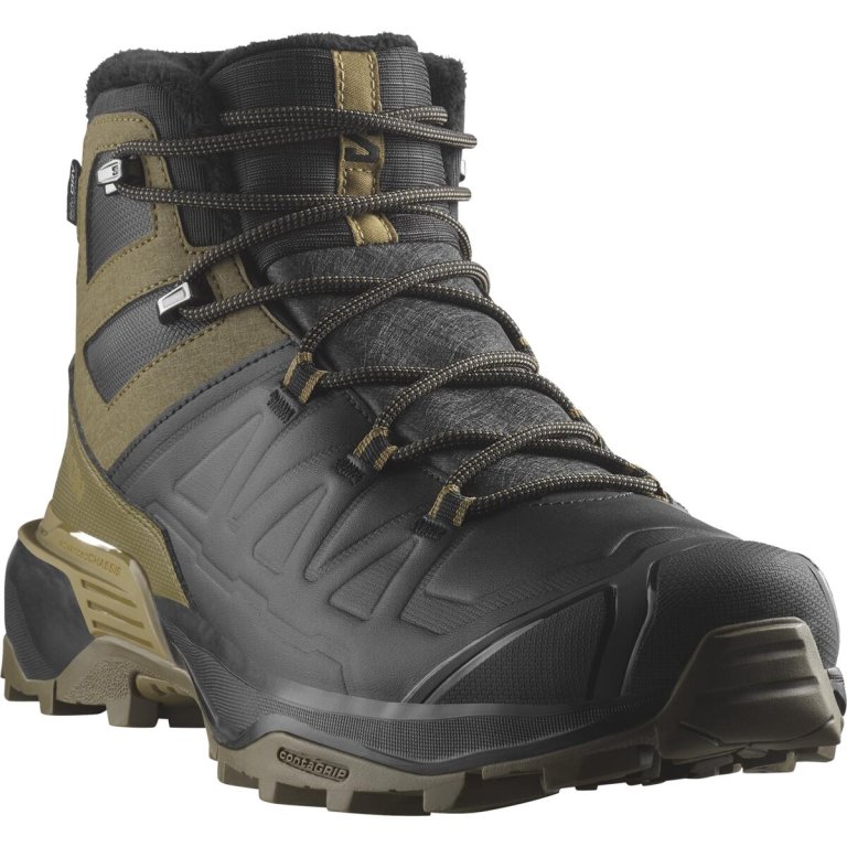 Взуття Salomon X Ultra Snowpilot WP M - чорний/зелений