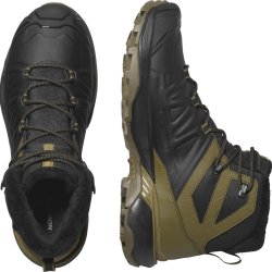 Взуття Salomon X Ultra Snowpilot WP M - чорний/зелений