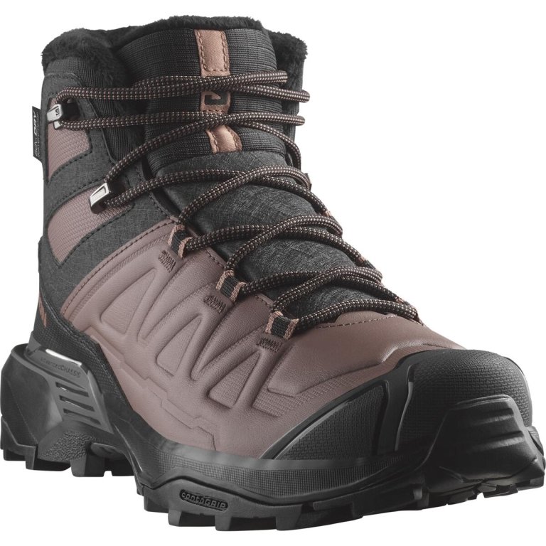Взуття Salomon X Ultra Snowpilot WP W - чорний/коричневий