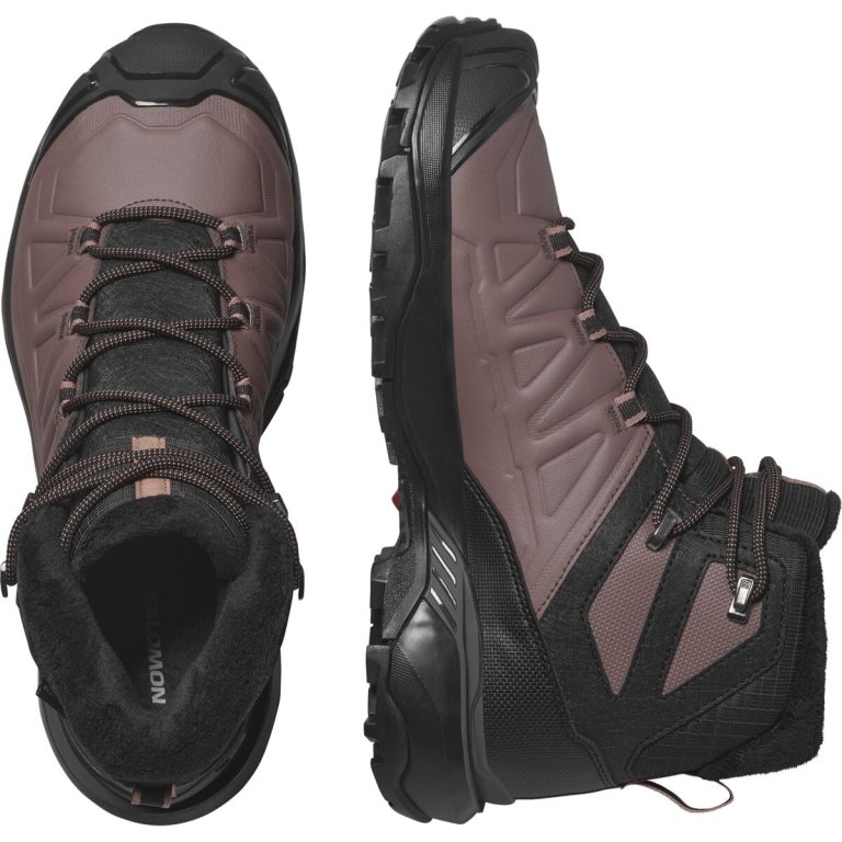 Взуття Salomon X Ultra Snowpilot WP W - чорний/коричневий