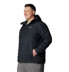 Куртка Columbia Powder Lite™ II з капюшоном M - чорна (великий розмір)